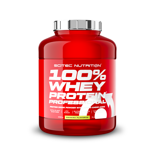 100% Whey Protein Professional (2350 гр.), Banana ПР-000071 фото