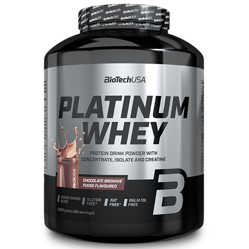 Platinum Whey 2000г, chocolate brownie fudge ВИТ-185611 фото