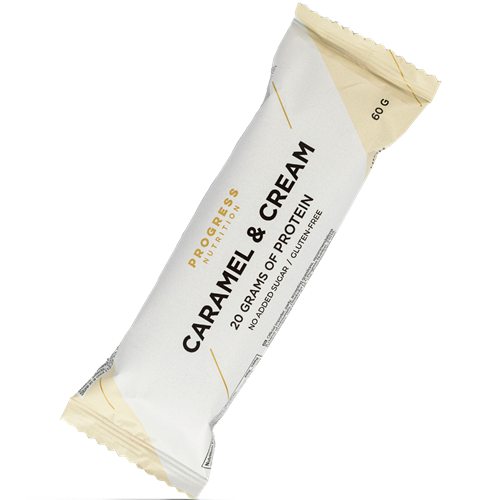 Protein bar (60 гр) (20 grams of protein), Caramel & Cream ВИТ-183855 фото