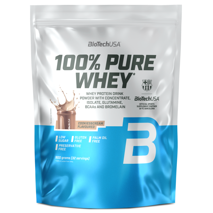 100% Pure Whey (900 г) Cookies & Cream ВИТ-186628 фото
