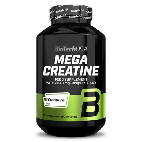 Mega Creatine Creapure (120 капс) ВИТ-185392 фото