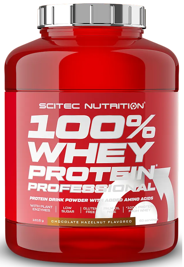 100% Whey Protein Professional (1816 г) Chocolate Hazelnut ВИТ-186807 фото