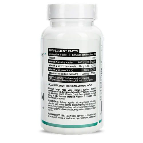 Selenium 200 mcg + Vitamins A,C,E (90 таб) ВИТ-183919 фото