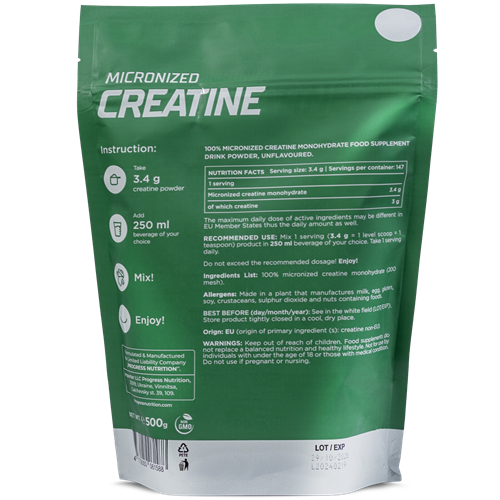 100% Creatine Monohydrate (500 гр) ВИТ-184273 фото