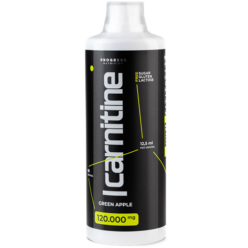 Carnitine Liquid 120.000 mg (1000 мл) Німеччина, Green Apple ВИТ-184274 фото
