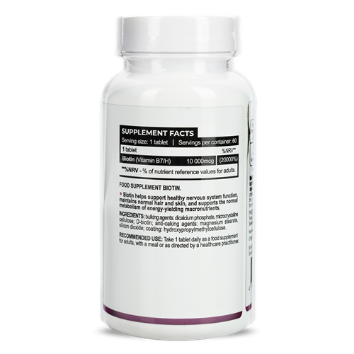 Biotin 10000 mcg (60 таб) ВИТ-183923 фото