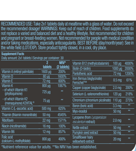 Multivitamin for Men from organic sources 60 таб ВИТ-185607 фото