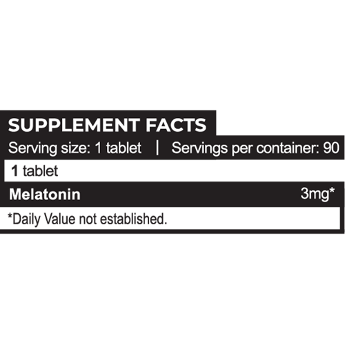Melatonin 3 mg (90 таб) ВИТ-183925 фото
