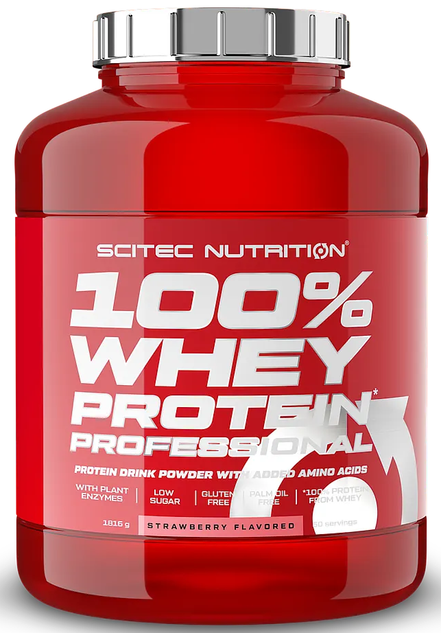 100% Whey Protein Professional (1816 г) Strawberry ВИТ-186807 фото