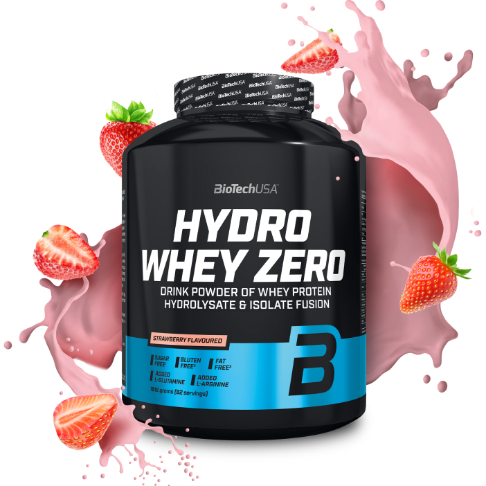 Hydro Whey Zero (1816 гр), Strawberry СР-000201 фото