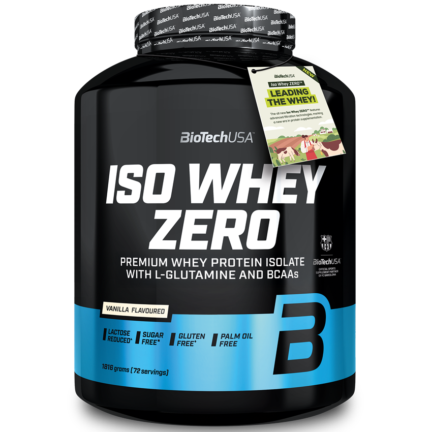 Iso Whey Zero (1816 гр), Vanilla ВИТ-182115 фото