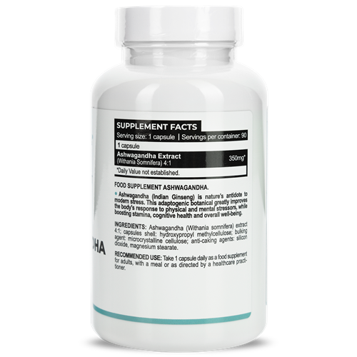 Ashwagandha Root Extract 350 mg (90 капс) ВИТ-183926 фото