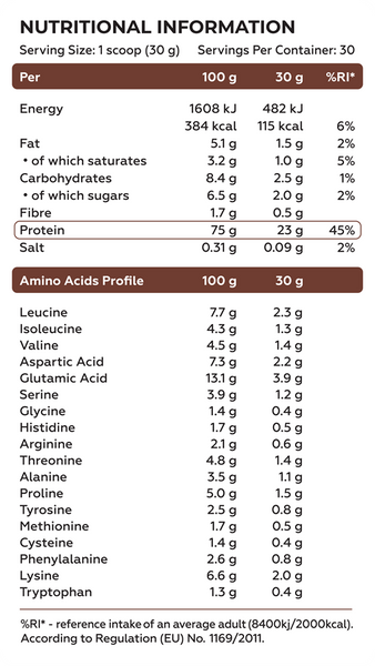 Whey Protein Vibe (900 г), Vanilla ВИТ-186832 фото