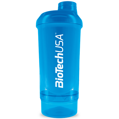 Wave+ Compact shaker 500ml (+150ml) , Blue ВИТ-182189 фото