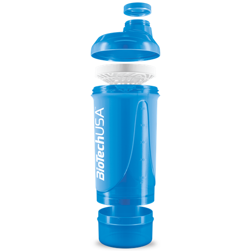 Wave+ Compact shaker 500ml (+150ml) , Blue ВИТ-182189 фото