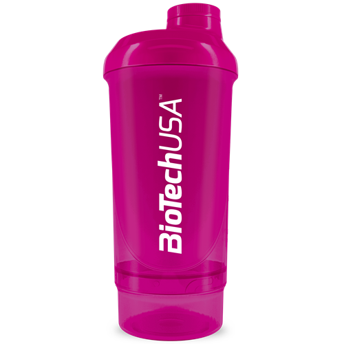 Wave+ Compact shaker 500ml (+150ml) , Magenta ВИТ-182189 фото