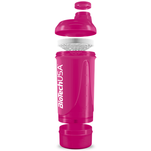 Wave+ Compact shaker 500ml (+150ml) , Magenta ВИТ-182189 фото