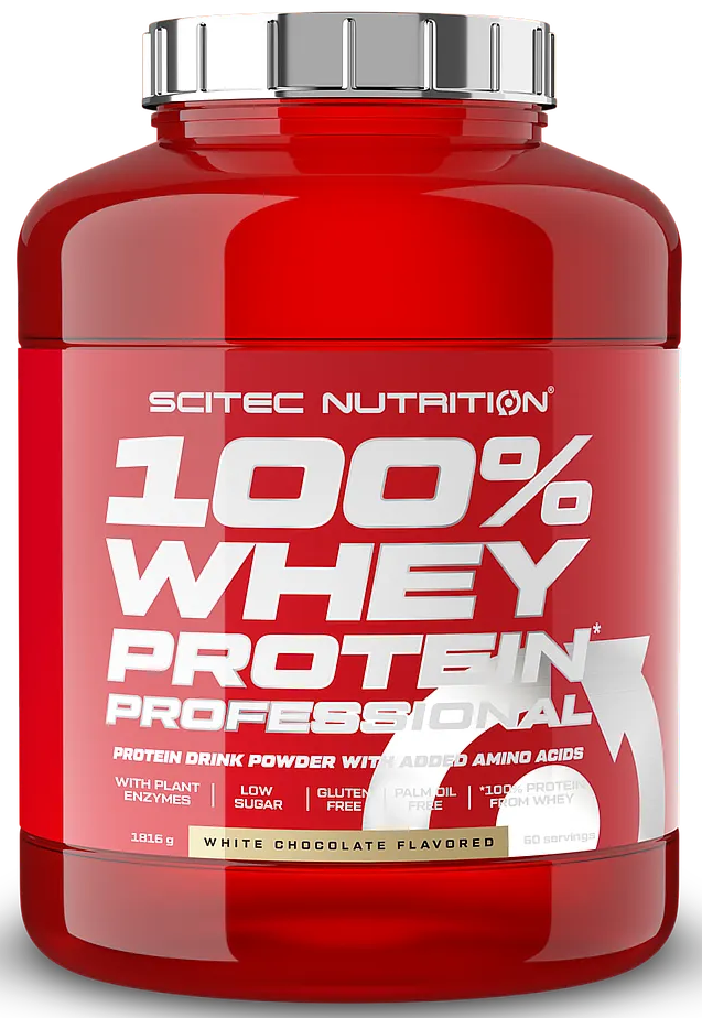 100% Whey Protein Professional (1816 г) White chocolate ВИТ-186807 фото