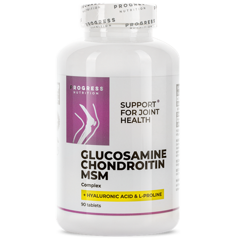 Glucosamine-Chondroitin-MSM+Hyaluronic Acid+L-Proline (90 таб) ВИТ-183354 фото