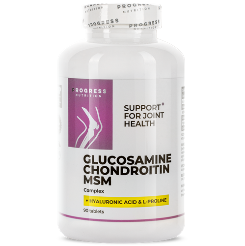 Glucosamine-Chondroitin-MSM+Hyaluronic Acid+L-Proline (90 таб) ВИТ-183354 фото