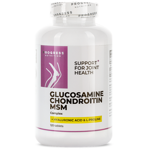 Glucosamine-Chondroitin-MSM+Hyaluronic Acid+L-Proline (120 таб) ВИТ-183355 фото