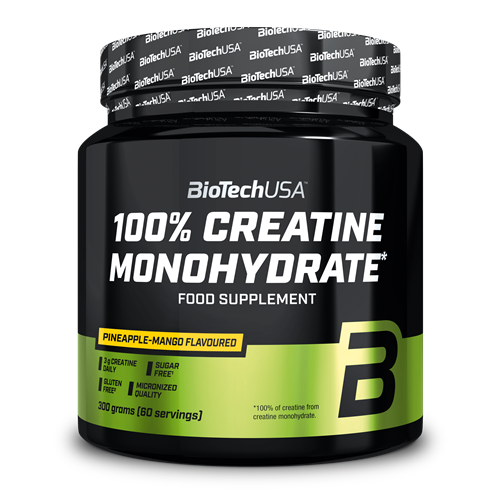 100% Creatine Monohydrate Flavoured (300g), Pineapple Mango ВИТ-186217 фото