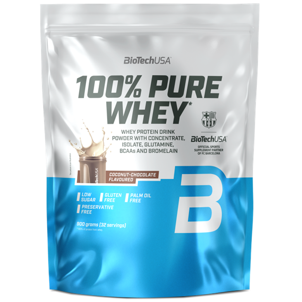 100% Pure Whey, (900 г) Coconut Chocolate ВИТ-186628 фото
