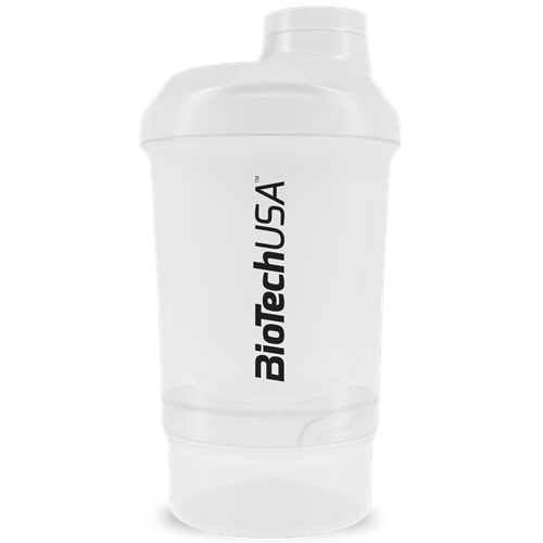 Wave+ Nano shaker 300ml (+150ml), White ВИТ-182190 фото