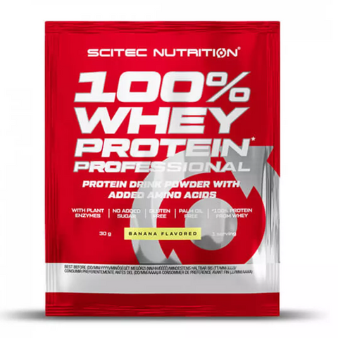 100% Whey Protein Professional (30 г) Banana ВИТ-183255 фото