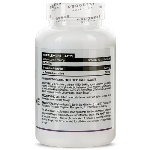 L-carnitine 1000&nbsp;mg (30 таб) ВИТ-182254 фото