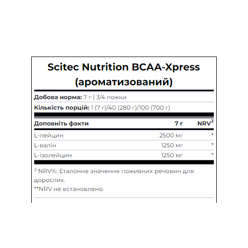 BCAA Xpress (280 гр.), Lemonade ВСА-150243 фото