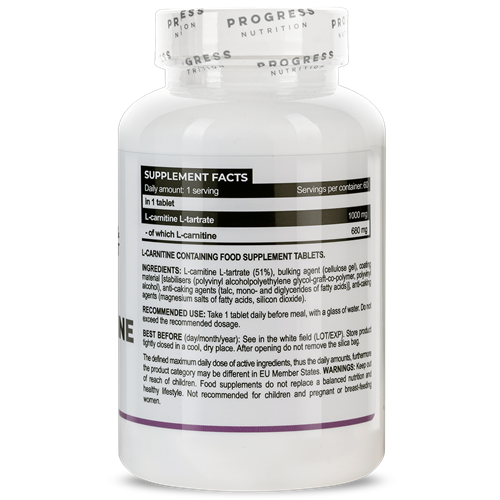 L-carnitine 1000&nbsp;mg (60 таб) ВИТ-182255 фото