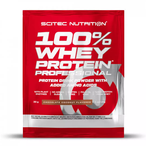 100% Whey Protein Professional (30 г), Chocolate Coconut ВИТ-183255 фото