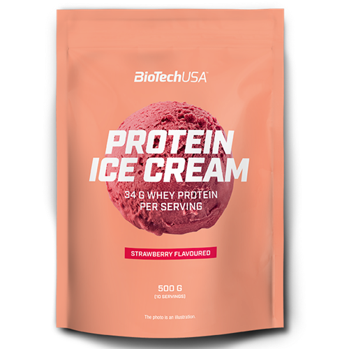 Protein ice cream (500 гр), Strawberry ВИТ-182187 фото