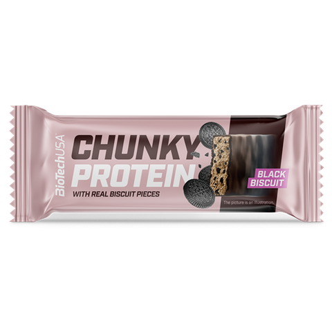 Chunky Protein (50gr), Black biscuit ВИТ-186218 фото