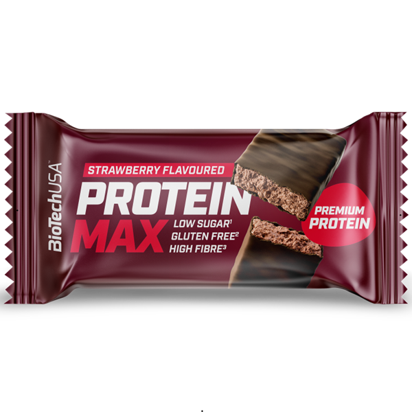 Protein Max (45gr), Strawberry ВИТ-186344 фото