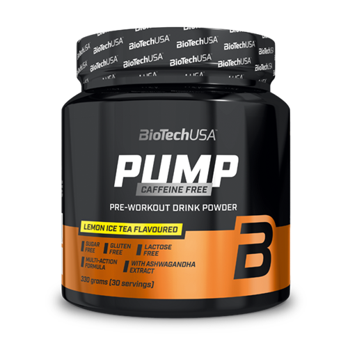 Pump Caffeine free (330 гр), Ice tea-lemon ВИТ-183482 фото