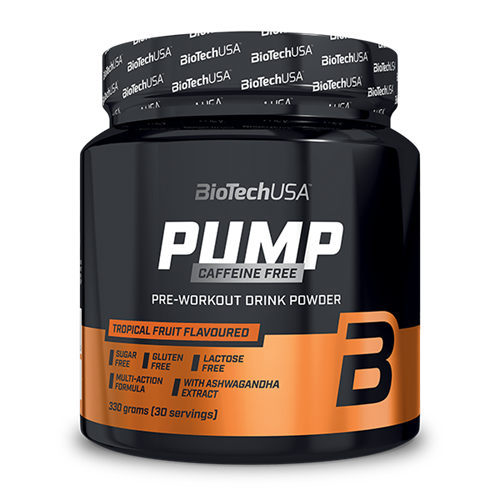 Pump Caffeine free (330 гр), Tropical Fruit ВИТ-183482 фото