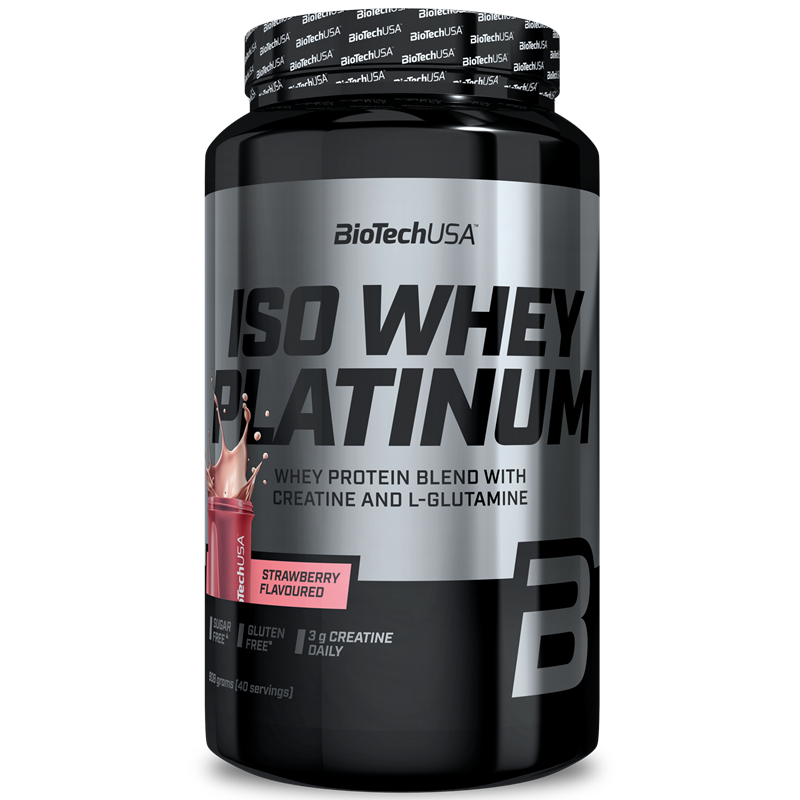 Iso Whey Platinum (908 г) Strawberry ВИТ-186243 фото
