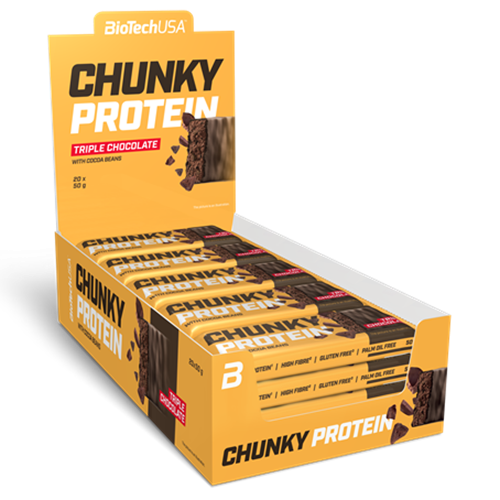 Chunky Protein (50gr), Triple Chocolate ВИТ-186218 фото