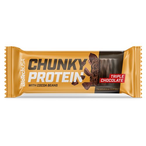Chunky Protein (50gr), Triple Chocolate ВИТ-186218 фото