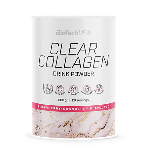 Clear Collagen (308 гр), Strawberry-cranberry ВИТ-183832 фото