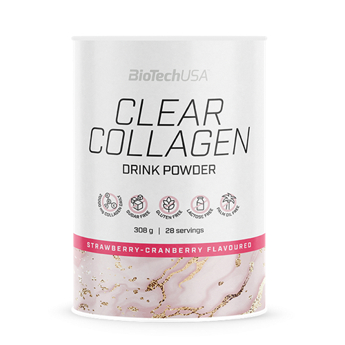 Clear Collagen (308 гр), Strawberry-cranberry ВИТ-183832 фото