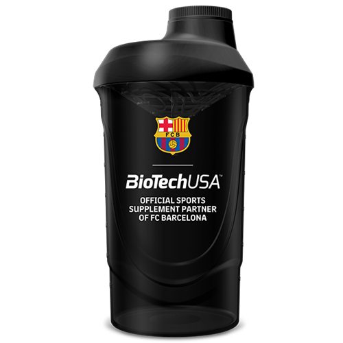 Shaker FC Barcelona BiotechUsa (600ml), Black ВИТ-186220 фото