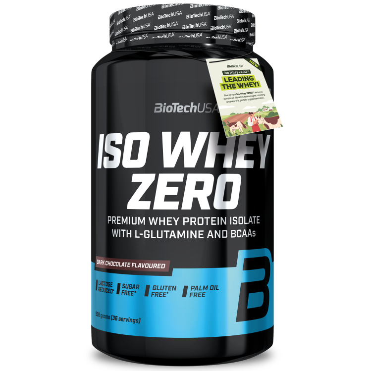 Iso Whey Zero (908 гр) Dark Chocolate ПР-400084 фото
