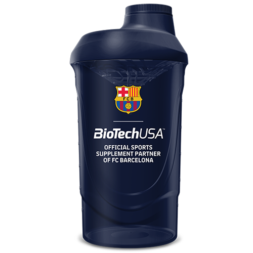 Shaker FC Barcelona BiotechUsa (600ml), Blue ВИТ-186220 фото
