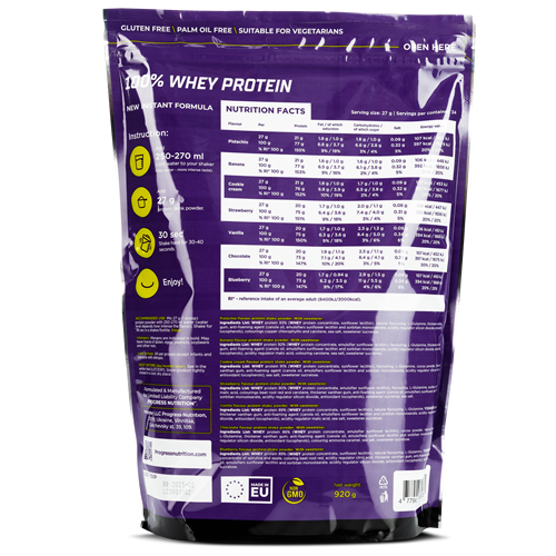 100% Whey Protein New Instant Formula (920 г), Vanilla ВИТ-183934 фото
