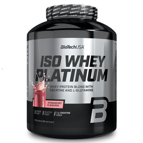 Iso Whey Platinum (1816 г) Strawberry ВИТ-186242 фото