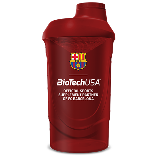 Shaker FC Barcelona BiotechUsa (600ml), Red ВИТ-186220 фото