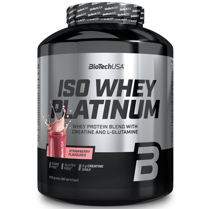 Iso Whey Platinum (1816 г) Strawberry ВИТ-186242 фото
